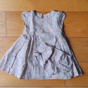 Dress and matching bloomer